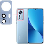 Resim Xiaomi Uyumlu 12 Kamera Lensi Camı Küçük 2201123G 2201123C Mavi 