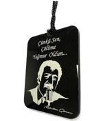 Resim Müslüm Gürses Çünkü Sen Çölüme Yağmur Oldun Ayna Süsü Zincirli 