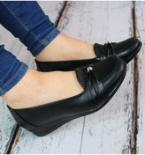 Resim Yüce Tam Ortopedik Içi Hakiki Deri Topuk Jelli Kadın Ayakkabısı (466384340) 