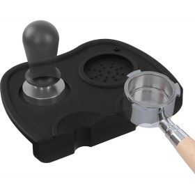 Resim Vodinox Cafe Bar Barista Ekipmanları Kahve Espresso Tamper Temper Tamping Mat Düz Taban Silikon 