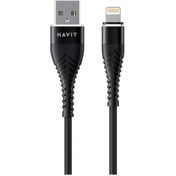 Resim Havit Cb705 Apple Lightning Hızlı Şarj Kablosu- 2.1A - 1M Havit