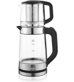 Resim Cvs DN 1544 Elektrikli 1.7 L Cam Çay Makinesi 