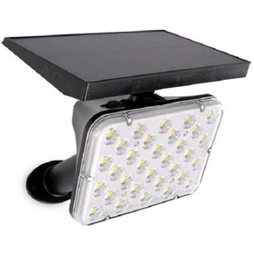 Resim Ack 10W Solar Kazıklı Çim Ve Duvar Armatürü 6500K Beyaz Işık 2 Kademeli 