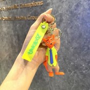 Resim Baijiafu2 Yeni Çizgi Film Animasyon Stitch Serisi Yumuşak Kauçuk Anahtarlık Bebek Çantası Kolye Anahtarlık Küçük Hediye (Yurt Dışından) 