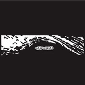 Resim Xindoker Pikap Arka Vinyl Sticker Beyaz - Araba Dekoratif Onarım Etiket 150x35cm 