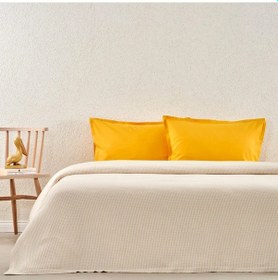 Resim Taç Bamboo Dreams Private Pike Takımı Plain Sarı Çift Kişilik Sarı 