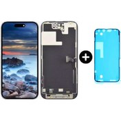 Resim İphone 14 Pro Max Uyumlu Gx Lcd Dokunmatik Ekran + Toz Bandı 