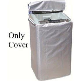 Resim Fochsia Çamaşır Makinesi Kılıfı Gümüş Ev Aleti Koruyucu Boyut Xl 65x65x103 