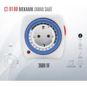 Resim Cata CT-9180 Mekanik Zaman Saati 