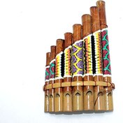 Resim Bambu Batikli Pan Flüt 