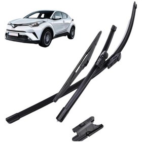Resim Toyota Uyumlu C-Hr Ön ve Arka Silecek Süpürgesi Takımı 2016-2020 N11.4939 