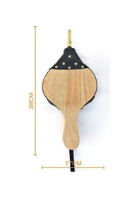 Resim Tongxida Kahverengi Ahşap Odun Ocağı Güçlendirici - Mangal Yangın Destekleyici, Toz Temizleyici 