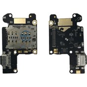 Resim Teknonet Xiaomi Mi 9t Uyumlu Bordlu Şarj - Kulaklık Soketi 