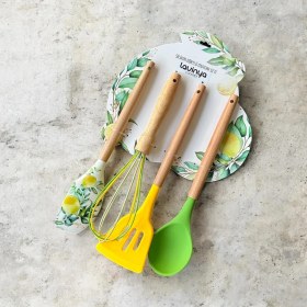 Resim Silikon Limon Dörtlü Mutfak Seti 