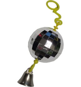 Resim Kuş Oyuncağı Aksesuarı - Disko Topu 6 Cm Çap 