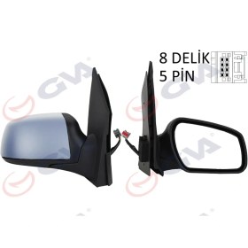 Resim Dış Dikiz Aynası Sağ Fıesta 2005-2008 Elektrikli Isıtmalı Astarlı Konveks 5 Fiş Vm-6312ehpr 6s6117682ae 1444260 