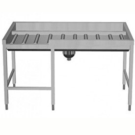 Resim Electrolux Professional Manuel Ayrıştırma Tezgahı 3 Sepetli Önden Bağlantı Soldan - Sağa 1620 MM HSMSF3LR 