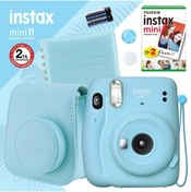 Resim Fujifilm Instax Mini 11 Mavi Fotoğraf Makinesi Ve Kare Albümlü Hediye Seti 11 