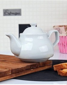 Resim Milenyum Beyaz Porselen Demlik 500 Ml 