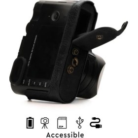 Resim Megagear Leica Q (Typ 116) Gerçek Deri Kamera Çantası 