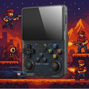 Resim Fillikutum Retro R36S Mini Oyun Konsol 3.5” IPS Ekran, Linux OS, 64GB TF Kart ve 15000 Oyun Retro PS1, PSP, N64 