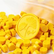 Resim Mühür Mumu 100 Davetiye Için 300 Boncuk Model: 37 Limon 