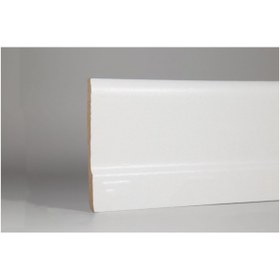 Resim Emek Yapı Laminant Parke Süpürgelik L Model 6cm Lake Beyaz 501 