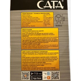 Resim Cata CT-4010 Wifi Üzerinden Kontrol Edilebilen Akıllı Priz 