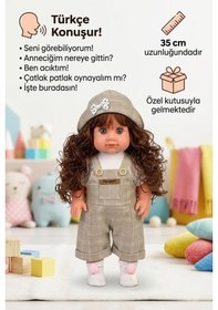 Resim Lucia Girl Konuşan 35 Cm - Etkileşimli Kolları Bacakları Ve Kafası Et Kutulu Oyuncak Bebek 25379745 