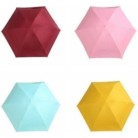 Resim Marlux Kafa Şemsiyesi Yeşil Yazlık Plaj Güneş Şemsiyesi Unisex Çok Renkli 