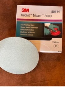 Resim 3M Hookit Trizact 3000 Zımpara 50414 (15 Adet) 