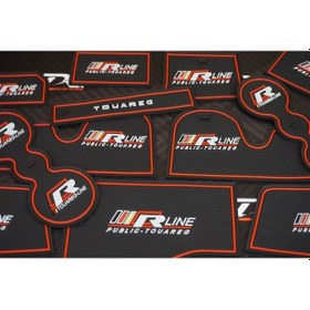 Resim Volkswagen Vw Touareg R Line 2019 Model Araç Içi Kaymaz Ped Kapla 