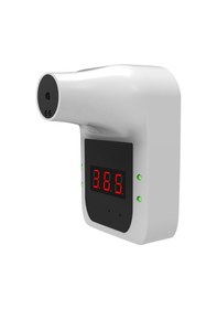 Resim Fortunelane Otomatik Uyarılışlı Hızlı Alın Termometresi - Hassas Duvar Tipi Kızılötesi Ateş Ölçer 