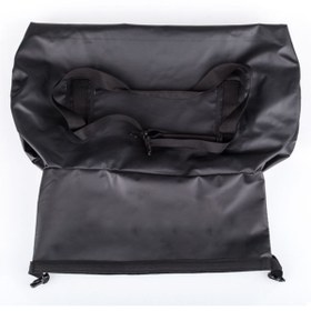 Resim ebakbak Motosiklet Travel Seyahat Çantası PVC Branda Kumaş Touring Tur Çanta 50 litre 