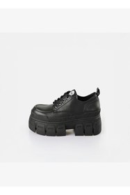 Resim Buffalo Kadın Oxford ( Klasik) 1622349 GOSPHER LACE UP CS - VEGAN NAPPA - Black 