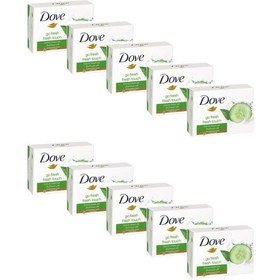 Resim Dove Cream Bar Salatalık ve Yeşil Çay Ferahlığı 10 x 100 G 