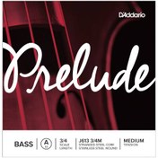 Resim D'Addario J613 3/4M Prelude A Kontrabas Teli (La) 