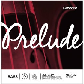 Resim D'Addario J613 3/4M Prelude A Kontrabas Teli (La) 