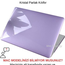 Resim Mcstorey Macbook Air Kılıf 13inç Kristal Parlak Iz Yapmaz (ESKİ USB'Lİ MODEL 2010-2017) A1369 A1466 Uyumlu 