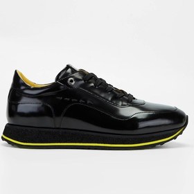 Resim Tamer Tanca Erkek Hakiki Deri Siyah Açma Sneakers & Spor Ayakkabı 987 070k Erk Ayk Sk23/24 Sıyah Acma Siyah 