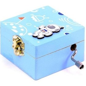 Resim Müzik Kutusu Astronot 