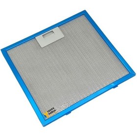 Resim En 14 Cm Boy 42,5 Cm İki Tırnaklı Aspiratör Davlumbaz Metal Yağ Filtresi 