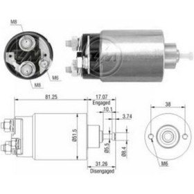 Resim Zm 12v Marş Otomatiği Motorcraft Tipi M5 Ford N11.18890 