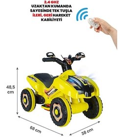 Resim Kumandalı Akülü Araba 6 Volt 2-4 Yaş 