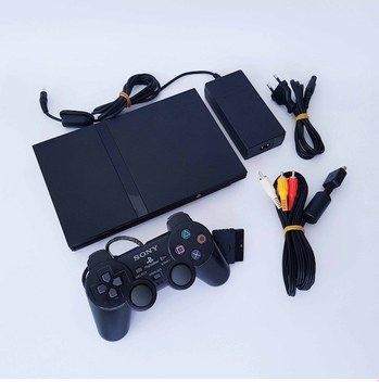Sony Ps2 Slim + 1 Ps2 Oyun Playstation 2 Konsol