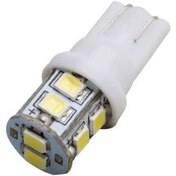Resim T10 Led Ampul 10 Çipli Beyaz 12 Volt 