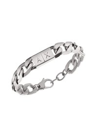 Resim Armani Exchange Axg0077-040 Erkek Bileklik Metalik 