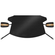 Resim Araba Ön Camı Örtüsü 600d Oxford Araba Kar Örtüsü Buz Don Güneş Don Su Geçirmez, Dikiz Aynası Koruması, Kurulumu Kolay 70 50 İnç 