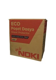Resim Noki Eco A4 Poşet Dosya 100' lü 30 Paket 1 Koli 