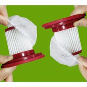 Resim Ev Tipi Vakum Temizleyiciler için Esnek Dokunmamış Polyester Ağ Kaplamalı Tek Kullanımlık Filtre Torbaları Paketi (10/30/50 Adet) - Toz ve Evcil Hayvan Tüylerini Yakalar, Emiş Verimliliğini Artırır 
